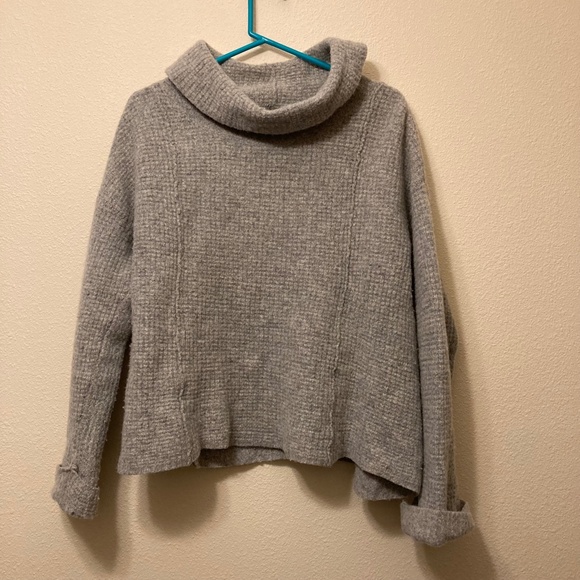 Free People Sweaters - Free People Grey Wool Sweater